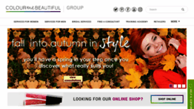 What Colourmebeautiful.co.uk website looked like in 2019 (4 years ago)