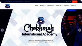 What Chokhmah.org.ng website looked like in 2019 (4 years ago)