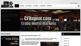 What Cfdagent.com website looked like in 2019 (4 years ago)