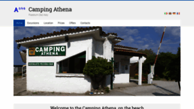 What Campingathena.com website looked like in 2019 (4 years ago)