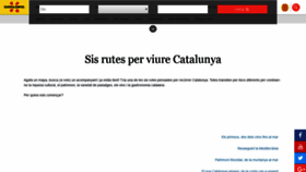 What Catalunya.com website looked like in 2019 (4 years ago)