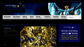 What Cavzodiaco.com.br website looked like in 2019 (6 years ago)