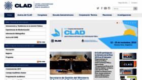What Clad.org website looked like in 2019 (4 years ago)