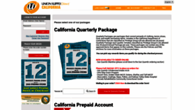What Californiainmatepackage.com website looked like in 2019 (4 years ago)