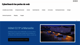What Cybersearch.fr website looked like in 2019 (4 years ago)
