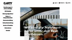 What Cartv.de website looked like in 2019 (4 years ago)