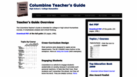 What Columbine-instructor-guide.com website looked like in 2019 (4 years ago)
