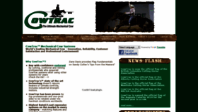 What Cowtrac.com website looked like in 2019 (4 years ago)