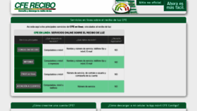 What Cfe-recibo.com.mx website looked like in 2019 (4 years ago)