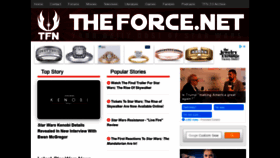 What Cgi.theforce.net website looked like in 2019 (4 years ago)