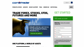 What Cornertrader.com website looked like in 2019 (4 years ago)