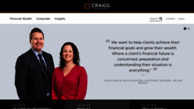 What Craigsip.com website looked like in 2019 (4 years ago)
