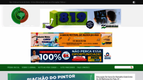 What Correiodooeste.com.br website looked like in 2019 (4 years ago)