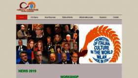 What Culturasolidarieta.it website looked like in 2019 (4 years ago)