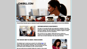 What Chkbill.com website looked like in 2019 (4 years ago)