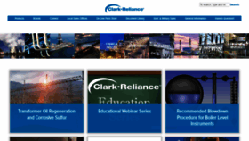 What Clarkreliance.com website looked like in 2019 (4 years ago)