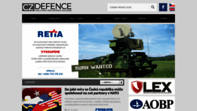 What Czdefence.cz website looked like in 2019 (4 years ago)