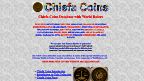 What Chiefacoins.com website looked like in 2019 (4 years ago)