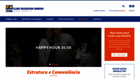 What Cluberecreativo.com.br website looked like in 2019 (4 years ago)