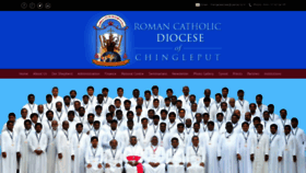 What Chengaidiocese.org website looked like in 2019 (4 years ago)