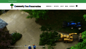 What Communitytreepreservation.com website looked like in 2019 (4 years ago)