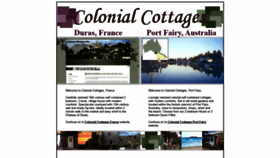 What Colonialcottages.com website looked like in 2019 (4 years ago)