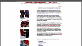 What Ctlaminating.com website looked like in 2019 (4 years ago)