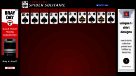 What Cardgamespidersolitaire.com website looked like in 2019 (4 years ago)