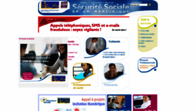 What Cgss-martinique.fr website looked like in 2019 (4 years ago)