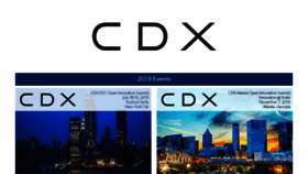 What Cdxforum.com website looked like in 2019 (4 years ago)