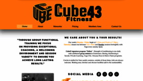 What Cube43.com.au website looked like in 2019 (5 years ago)