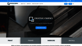 What Creativeframes.com.au website looked like in 2019 (4 years ago)