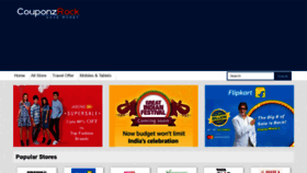What Couponzrock.com website looked like in 2019 (4 years ago)