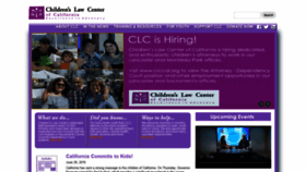 What Clccal.org website looked like in 2019 (4 years ago)