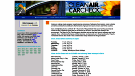 What Cleanaircarcheck.com website looked like in 2019 (4 years ago)