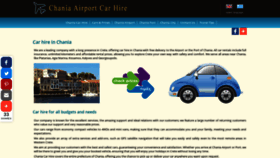 What Chania-airport-carhire.com website looked like in 2019 (4 years ago)