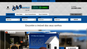 What Cysbarretoimoveis.com.br website looked like in 2019 (4 years ago)