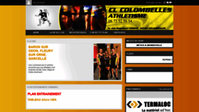 What Clcolombellesathle.com website looked like in 2019 (6 years ago)
