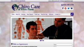 What Chirocarewhiteplains.com website looked like in 2019 (4 years ago)