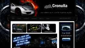 What Cronullacarsound.com.au website looked like in 2019 (4 years ago)