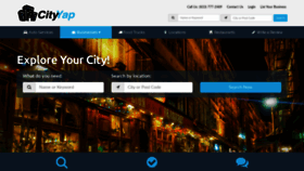 What Cityyap.com website looked like in 2019 (4 years ago)