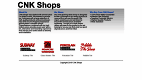 What Cnkshops.com website looked like in 2019 (4 years ago)