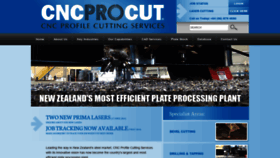 What Cncprocut.co.nz website looked like in 2019 (5 years ago)
