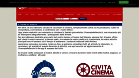 What Cinemadelsilenzio.it website looked like in 2019 (4 years ago)