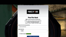 What Codefreefire.top website looked like in 2019 (4 years ago)