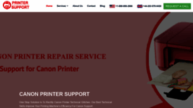 What Canonprintersupportpro.us website looked like in 2019 (6 years ago)