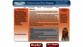 What Ccnewsregister.com website looked like in 2019 (4 years ago)