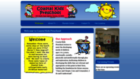 What Coastalkidspreschool.net website looked like in 2019 (4 years ago)