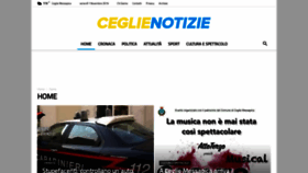 What Ceglienotizie.net website looked like in 2019 (4 years ago)