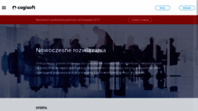 What Cogisoft.pl website looked like in 2019 (4 years ago)